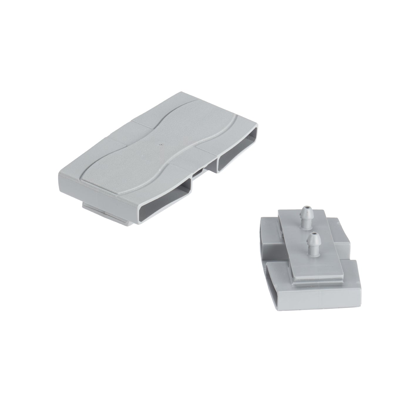 38mm x 8mm Twin Pocket Premium Sprung Bed Slat Holders for Centre Rails | 2 Prong (38mm Prong Centres)