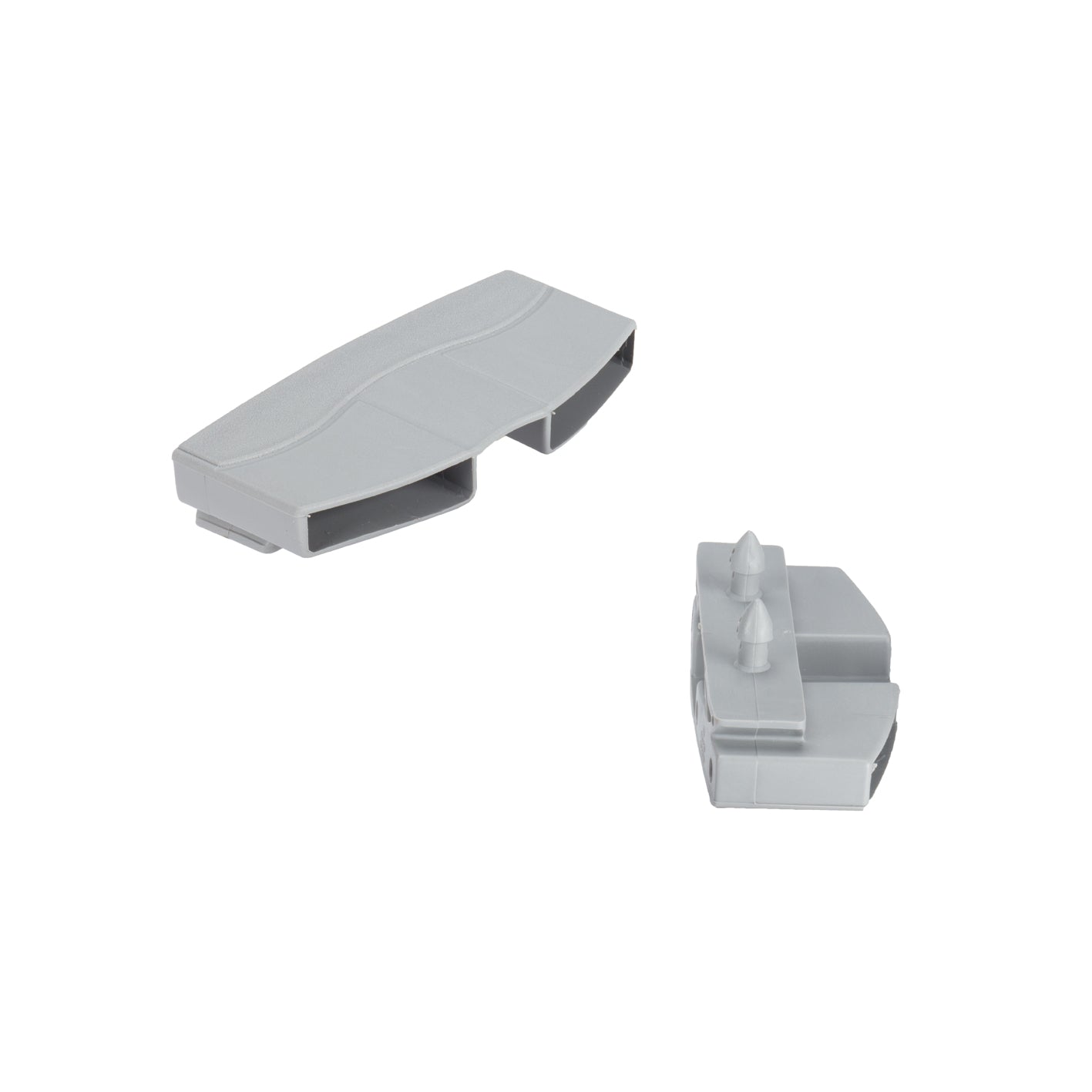 38mm x 8mm Twin Pocket Premium Sprung Bed Slat Holders for Side Rails | 2 Prong (38mm Prong Centres)
