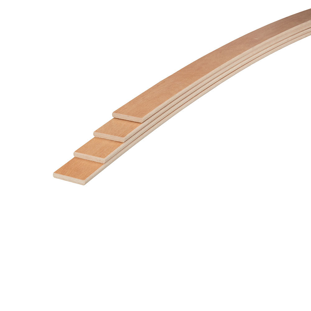 50mm x 8mm Beech Sprung Bed Slats (Any Length)