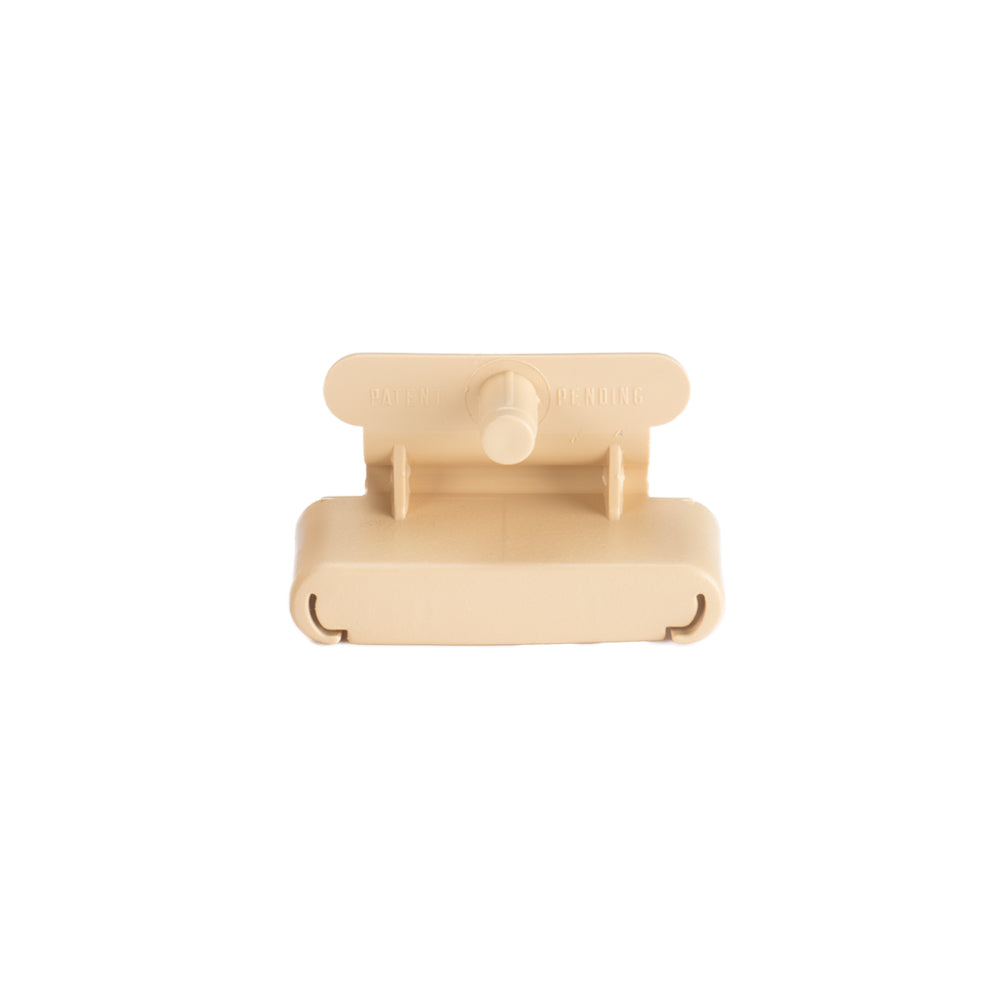 53mm x 8mm Single Pocket Sprung Bed Slat Holders with Single Dowel attachment