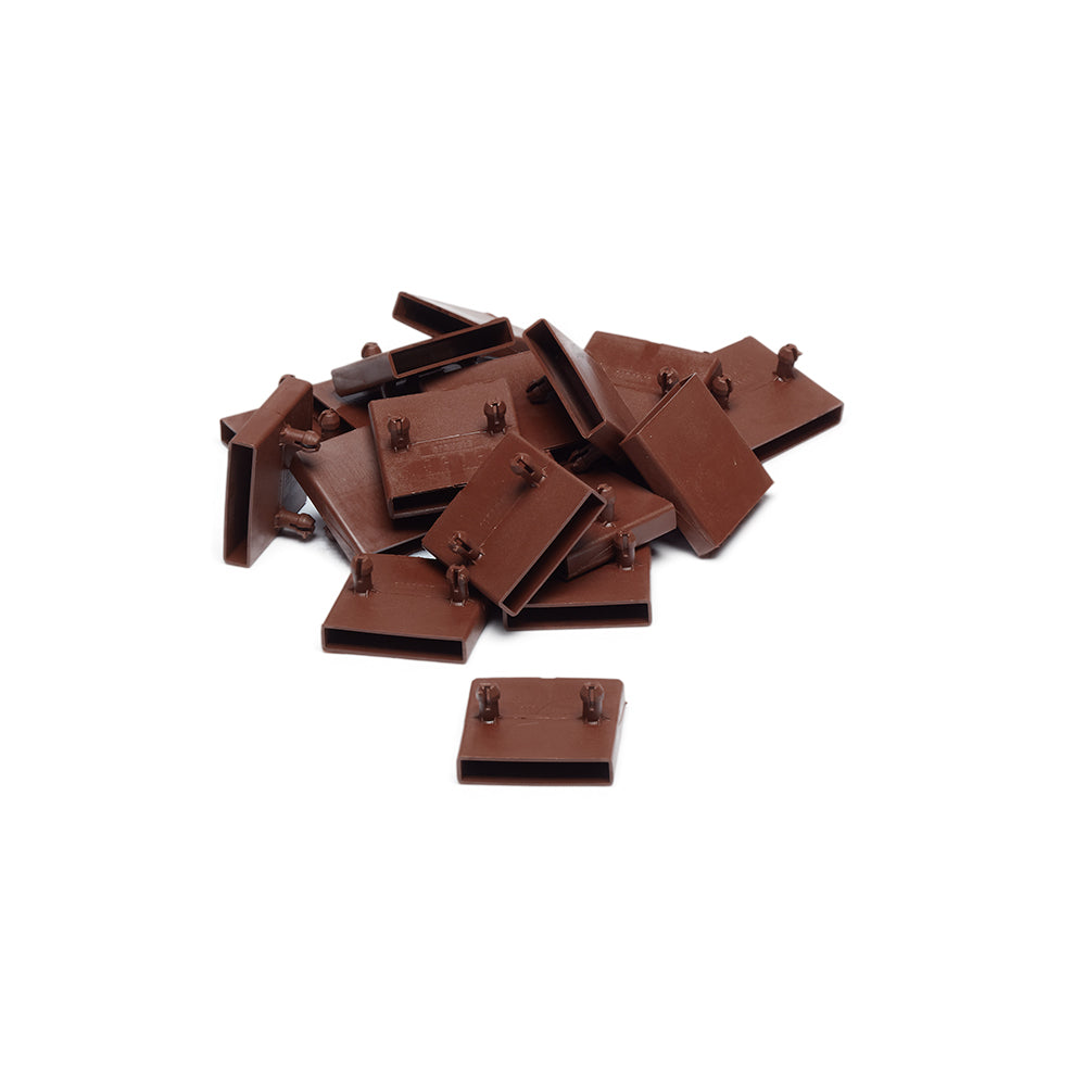 53mm x 8mm Sprung Bed Slat Centre Holders | 2 Prongs (38mm Prong Centres)