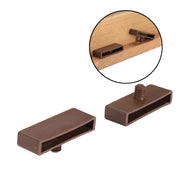 63mm x 8mm Single Peg Bed Slat Cap Holders