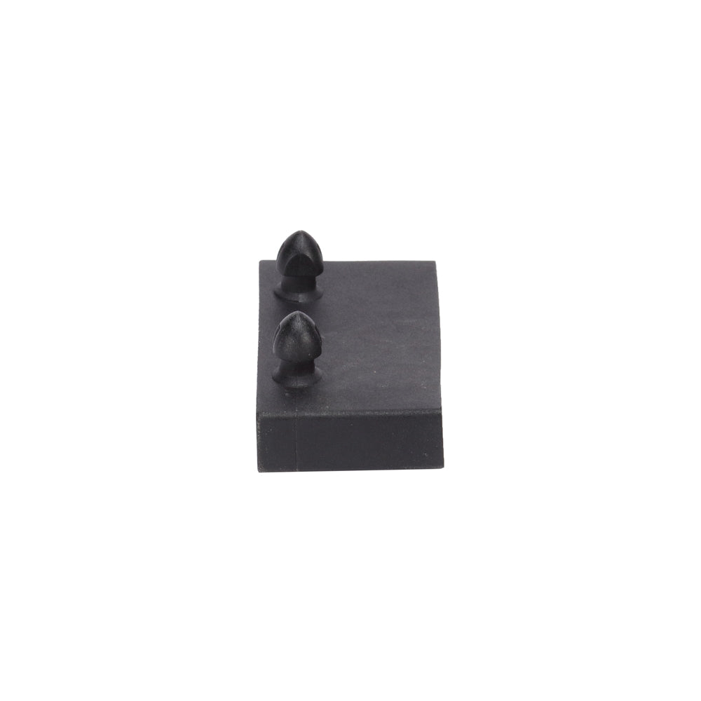 63mm x 8mm Sprung Bed Slat Cap Holder For Side Rails | 2 Prongs (35mm Prong Centres)