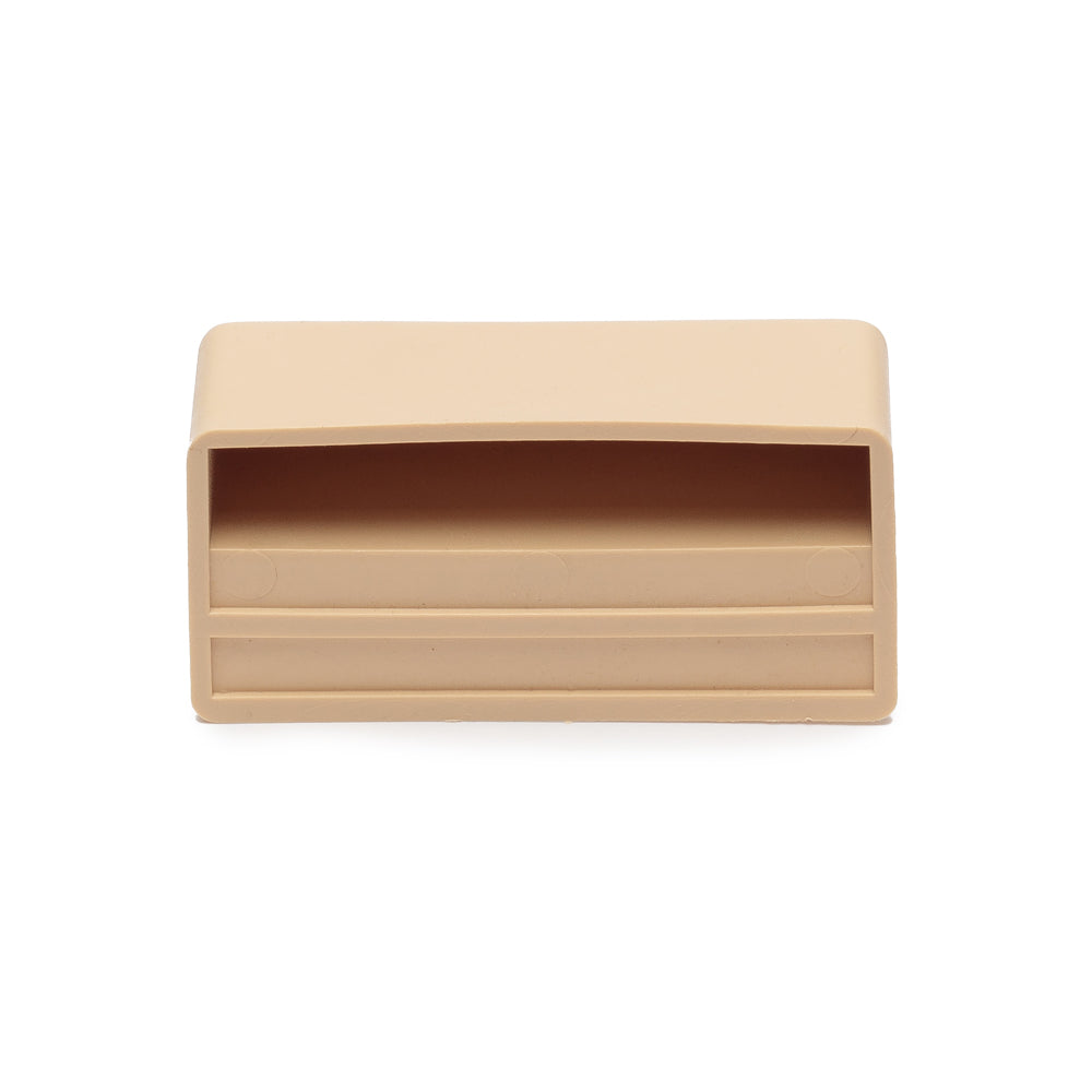 70mm x 12mm Sprung Bed Slat Cap Holder with Lip