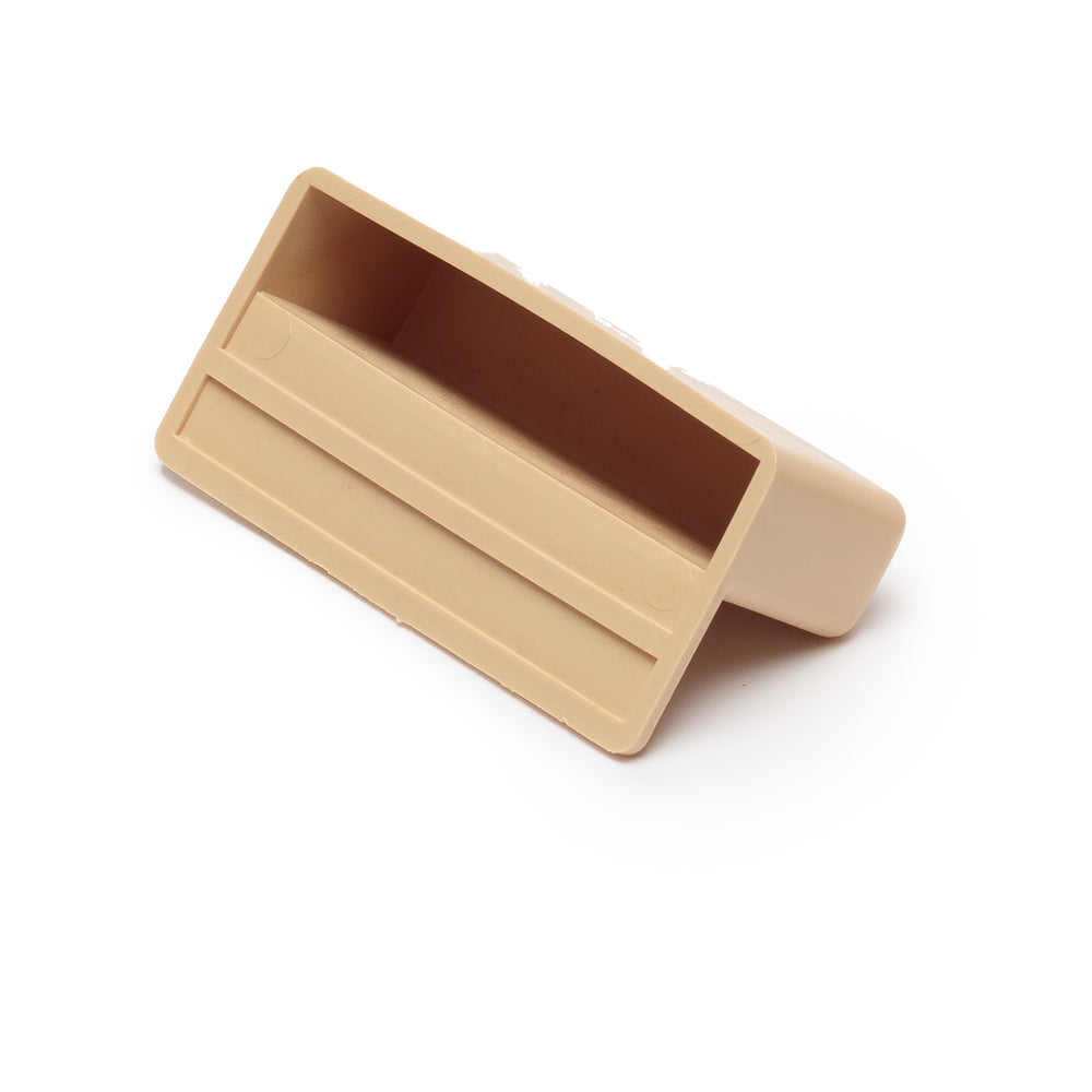70mm x 12mm Sprung Bed Slat Cap Holder with Lip