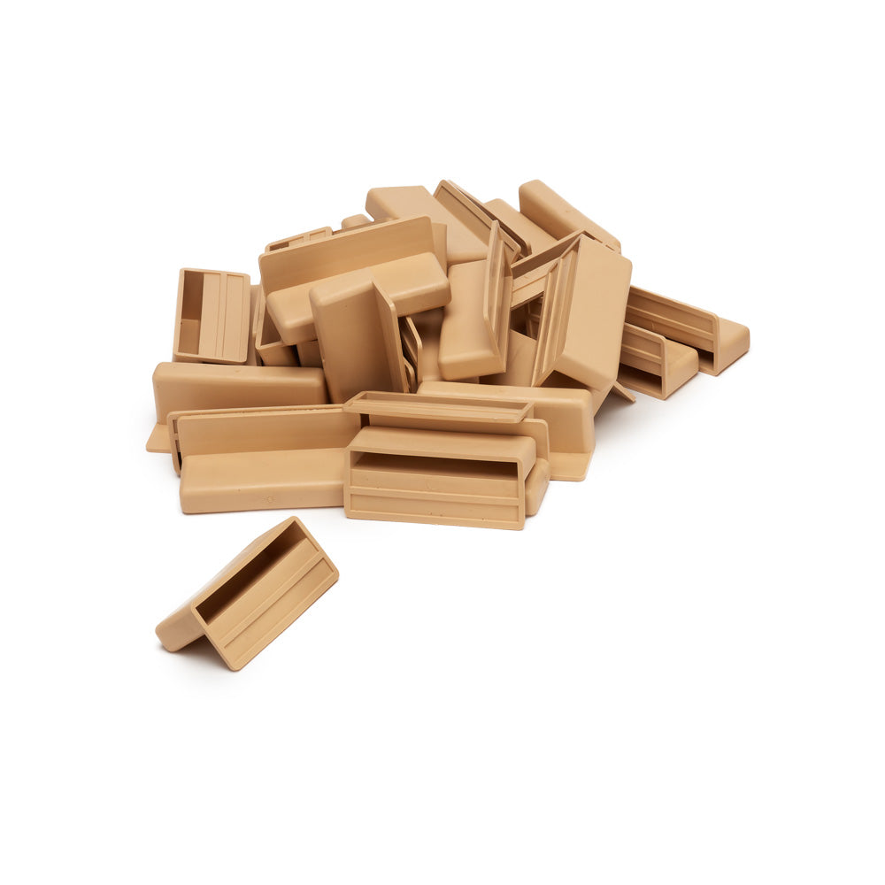 70mm x 8mm Sprung Bed Slat Cap Holder with Lip