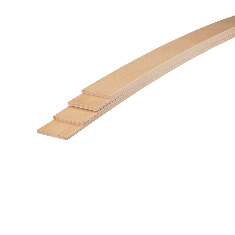70mm x 8mm Beech Sprung Bed Slats (Any Length)