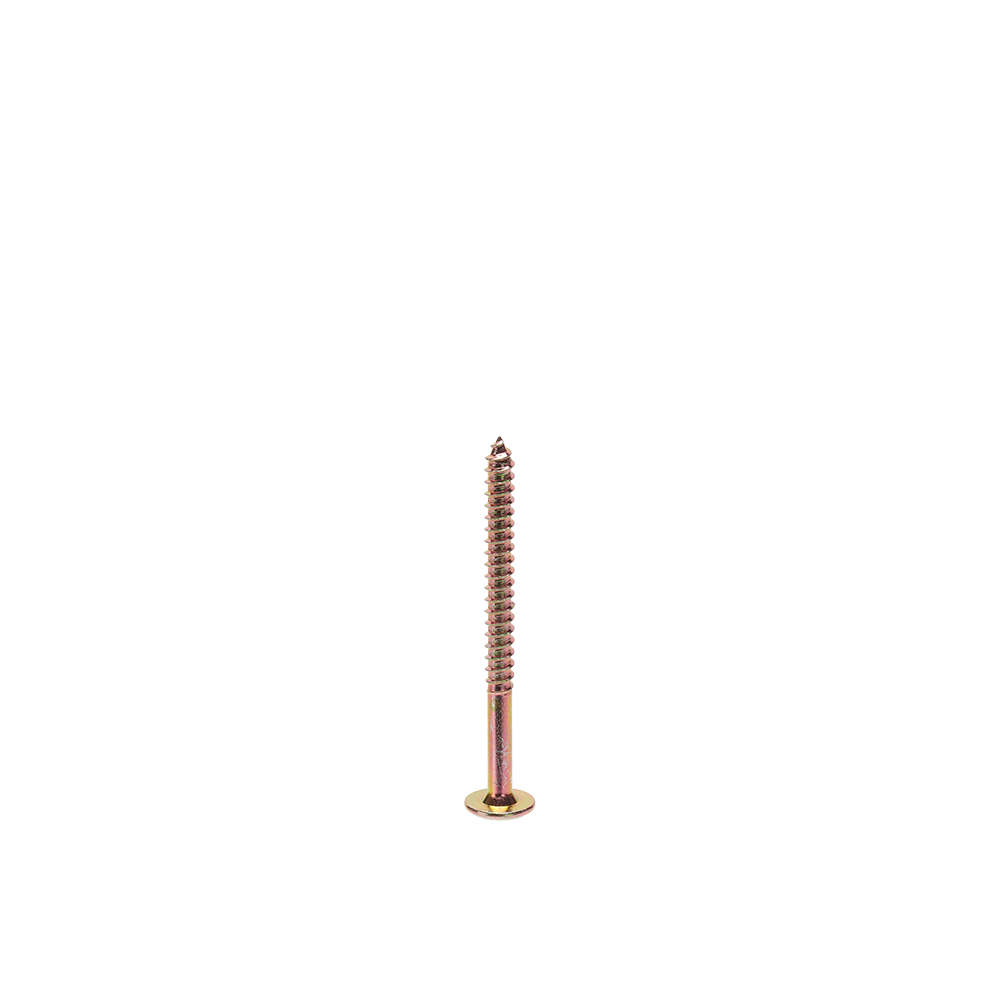 80mm Furniture Connector Wood Screws  -  Heavy Duty  Ø6.3mm