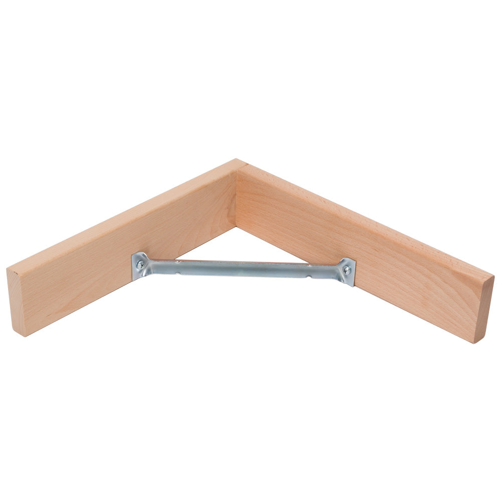 90 Degree Table Corner Brace Brackets - 222mm  (Set of 4)