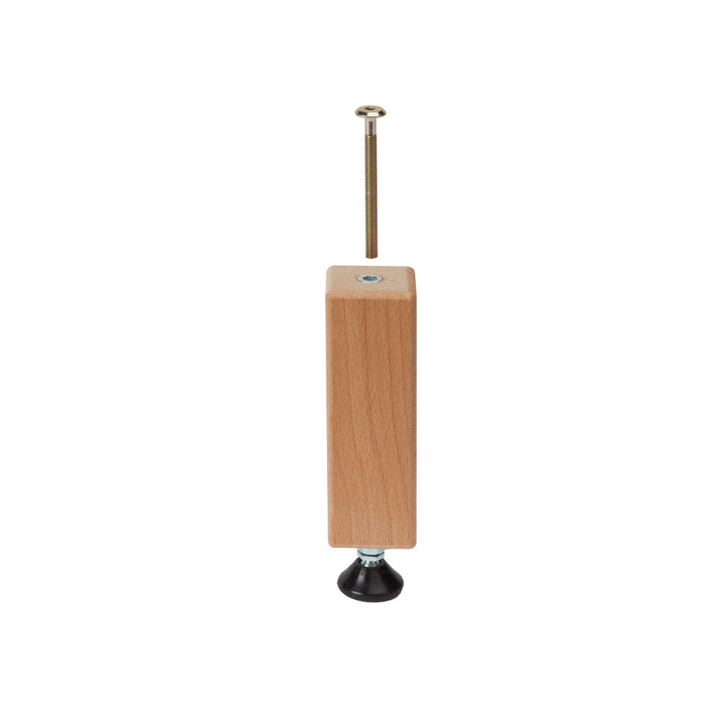 Universal Wooden Adjustable Bed Centre Rail Support Feet