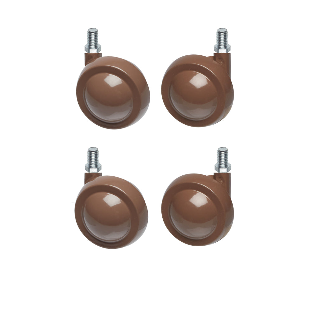 Beige Metal Shepherd Castors - M10 Stem