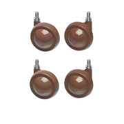Beige Metal Shepherd Castors - M8 Stem