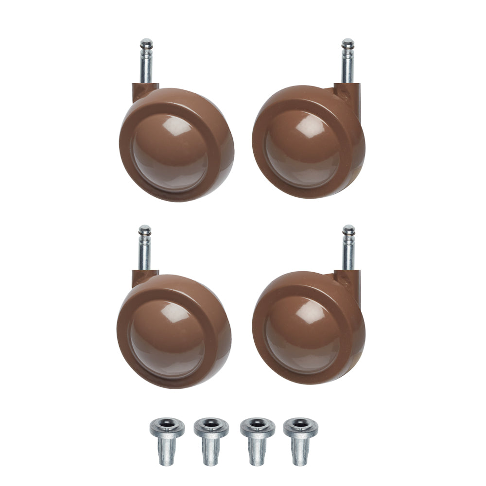 Beige Metal Shepherd Castors - Thorn Pin