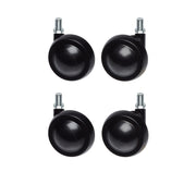 Black Metal Shepherd Castors - M10 Stem