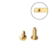 M8 x 25mm Mess Bolt for Linking Bars - Brass Plated
