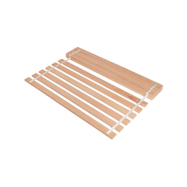 140cm Solid Beech Flat Bed Slat for European Double Size Beds - Webbed Sets
