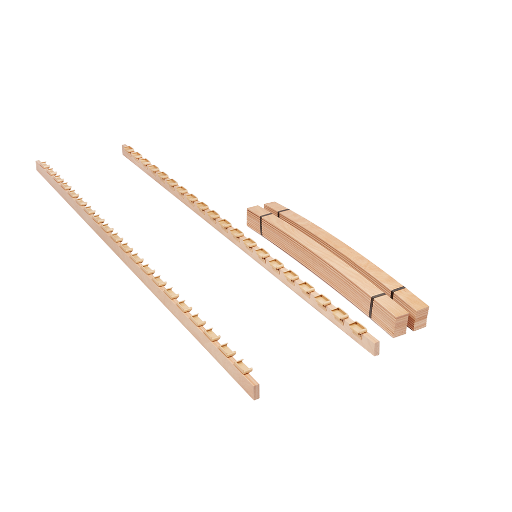 Deluxe First-Generation Sprung Bed Slat Kit Single Row