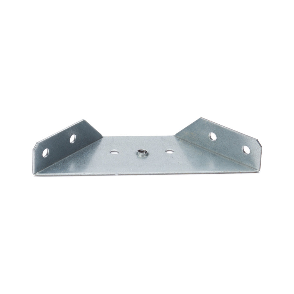Furniture Corner Bracket with Leg Attachment Hole -126mm x 177mm x 26mm - M8 Thread (set of 4)