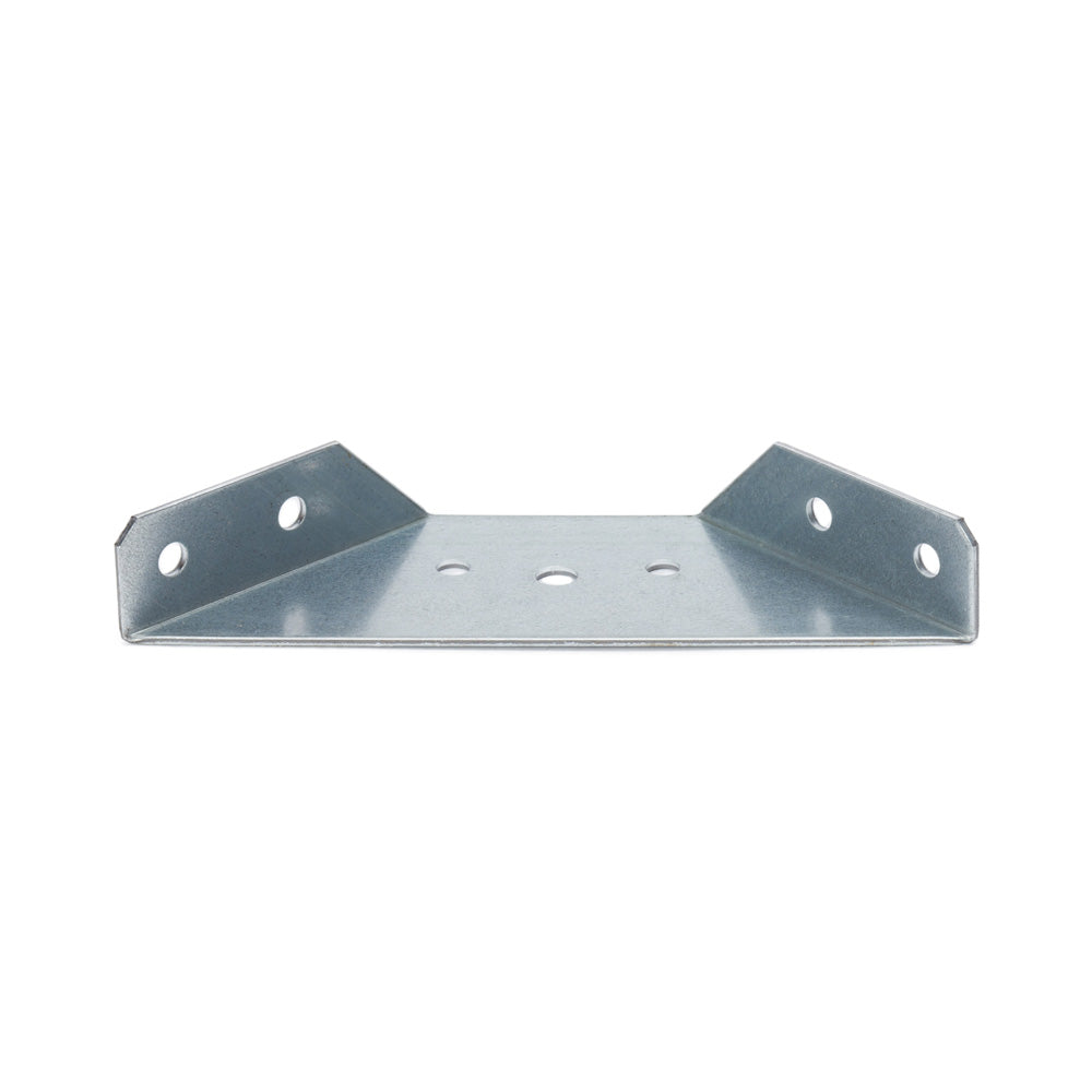 Furniture Corner Bracket with Leg Attachment Hole -126mm x 177mm x 26mm - Unthreaded (set of 4)