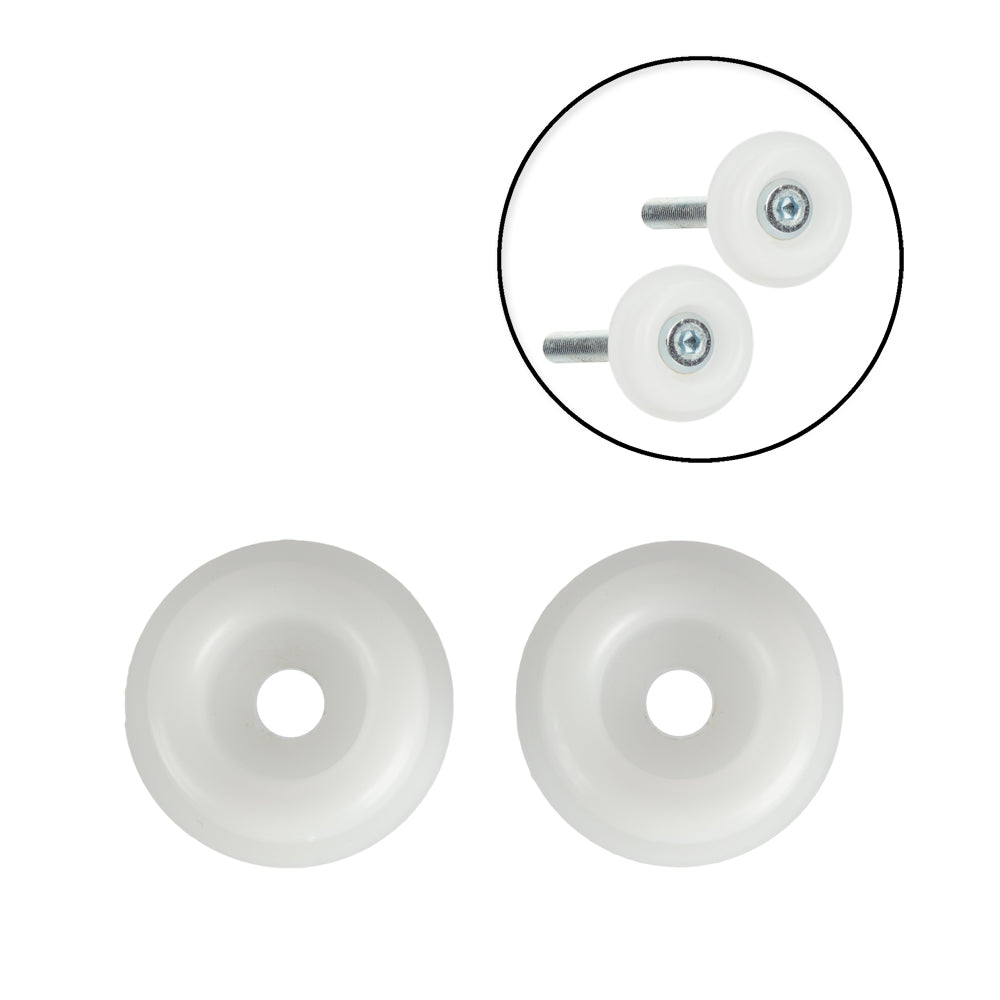 Standard Plastic Headboard Buffer Washers (Pair)