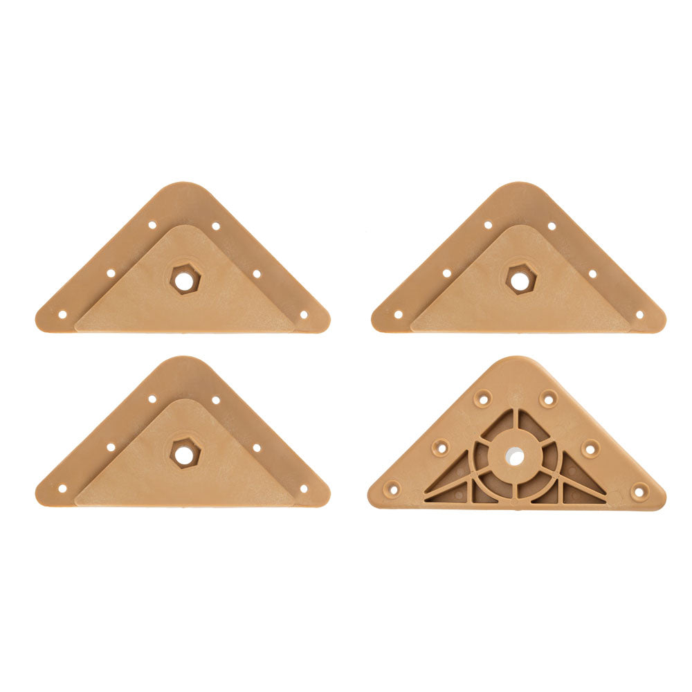 M10 Nylon Furniture Bed Corner brackets 130mm x 130mm