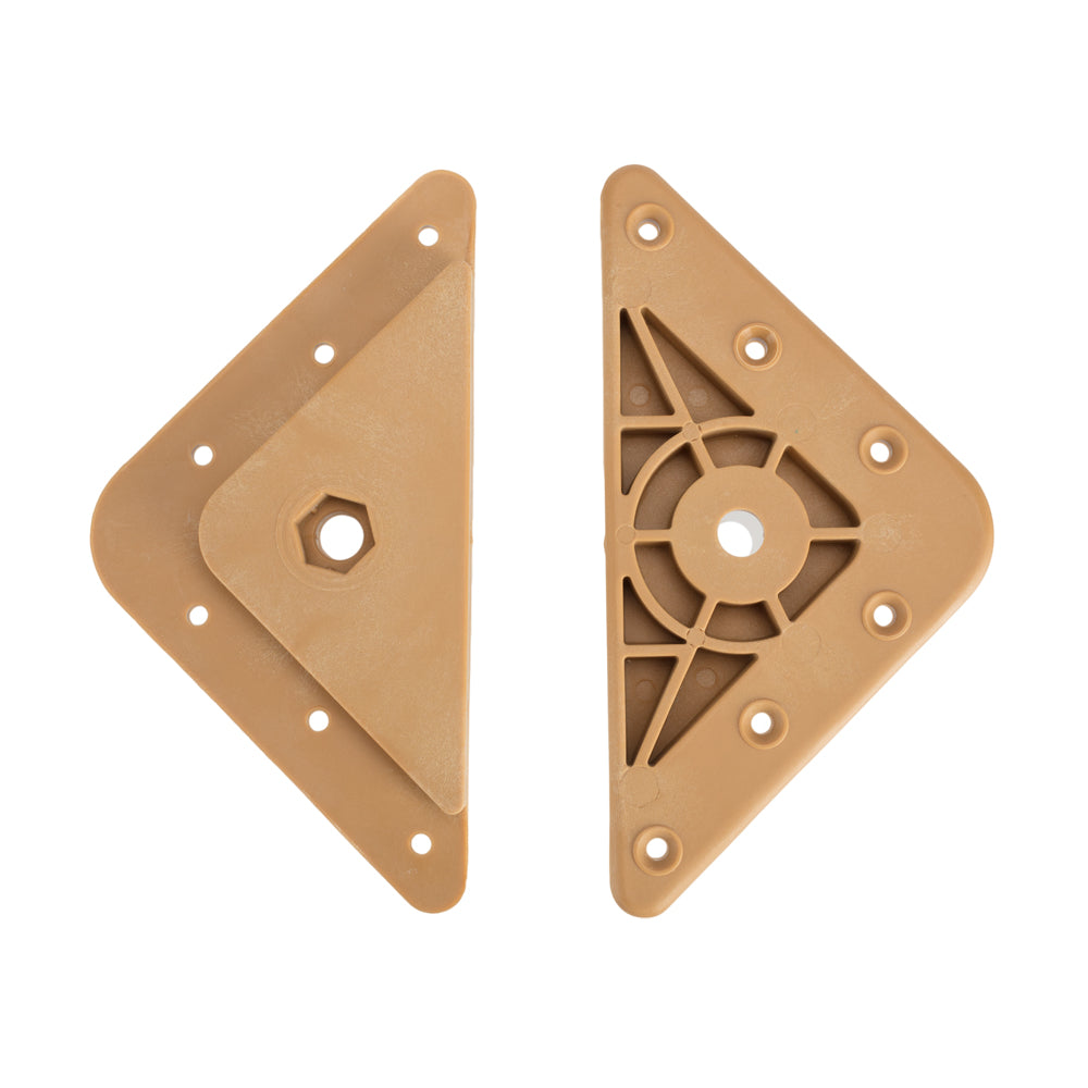 M10 Nylon Furniture Bed Corner brackets 130mm x 130mm