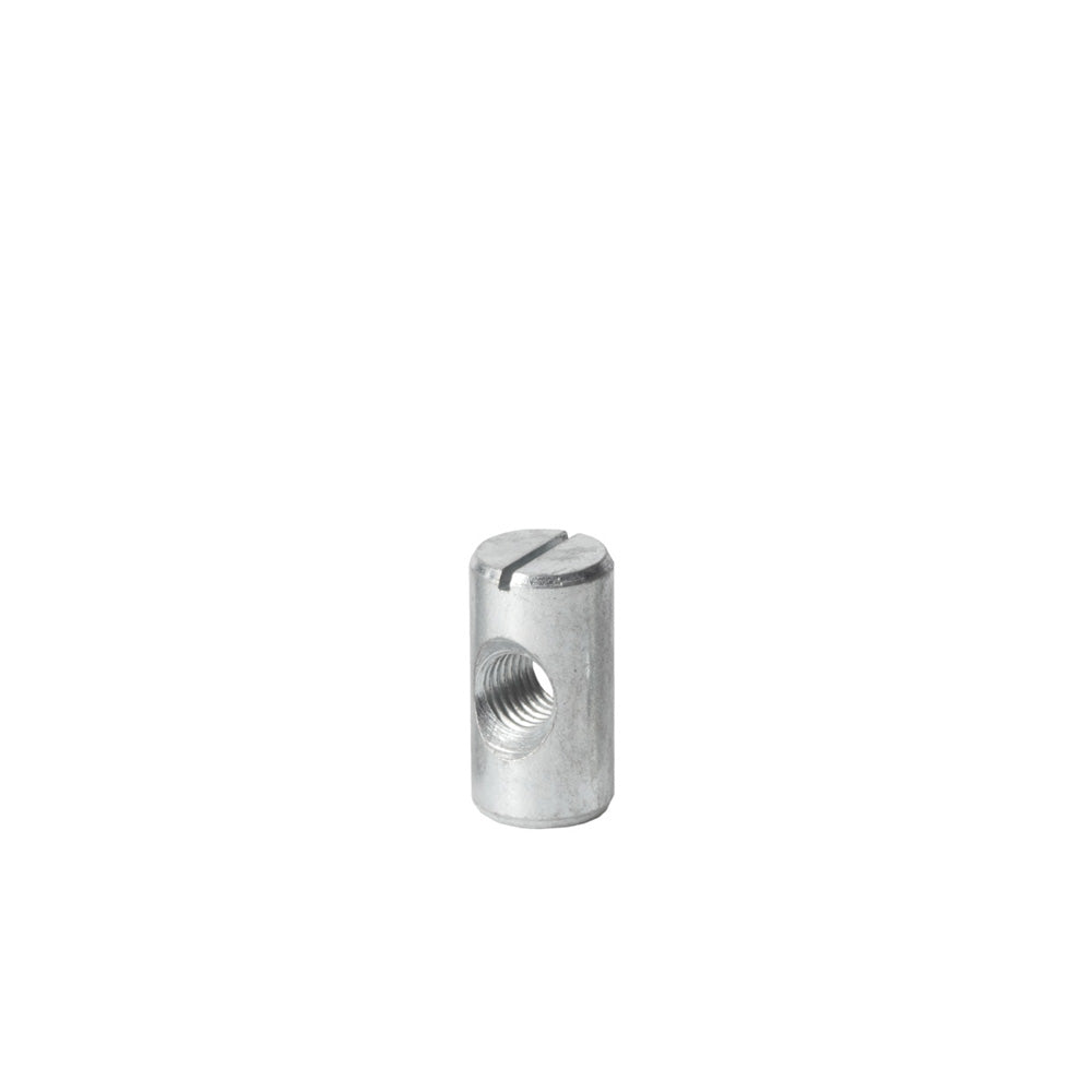 M10 x 30mm x Ø16mm Cross Dowel/ Barrel Nut - Centre Threaded