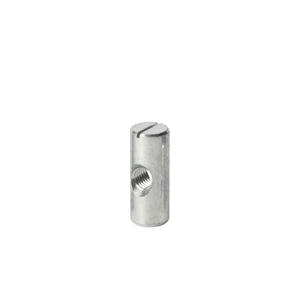 M10 x 40mm x Ø16mm Cross Dowel/ Barrel Nut - Centre Threaded