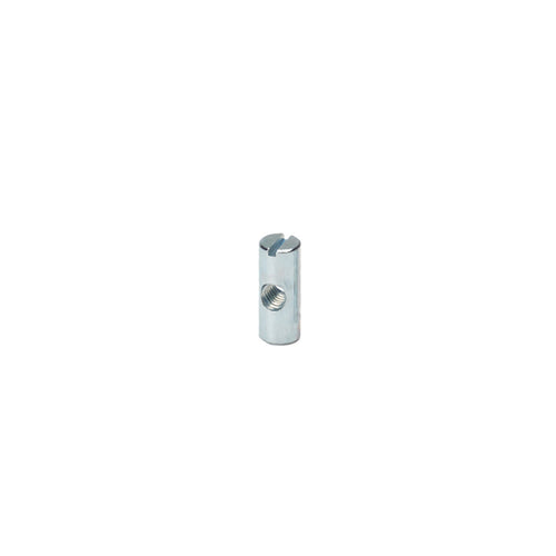 M4 x 20mm x Ø8mm Cross Dowel/ Barrel Nut - Centre Threaded