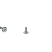 M5 x 15mm Connector Bolt with Flat Head and Hex Drive