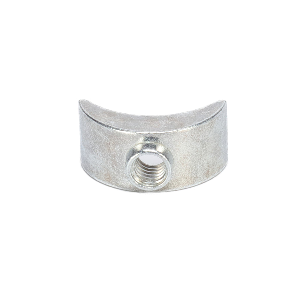 M6 Half Moon Threaded Washer Nut for Ø25 Holes
