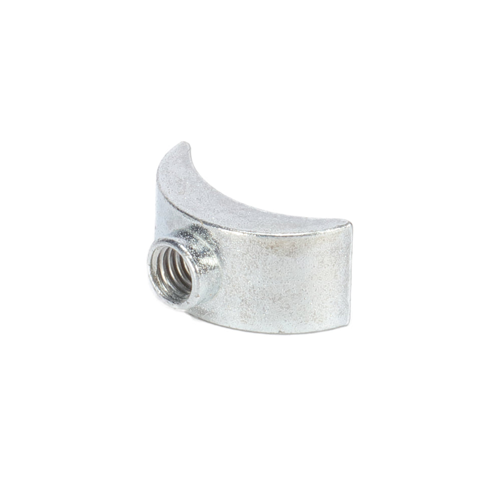 M6 Half Moon Threaded Washer Nut for Ø25 Holes