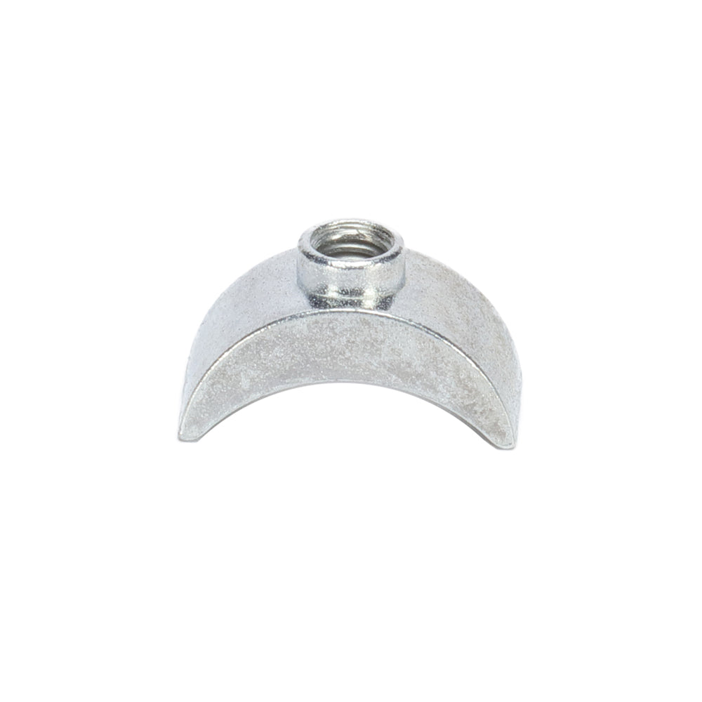 M6 Half Moon Threaded Washer Nut for Ø25 Holes