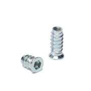 M6 x 24mm Steel Threaded Inserts for Wood