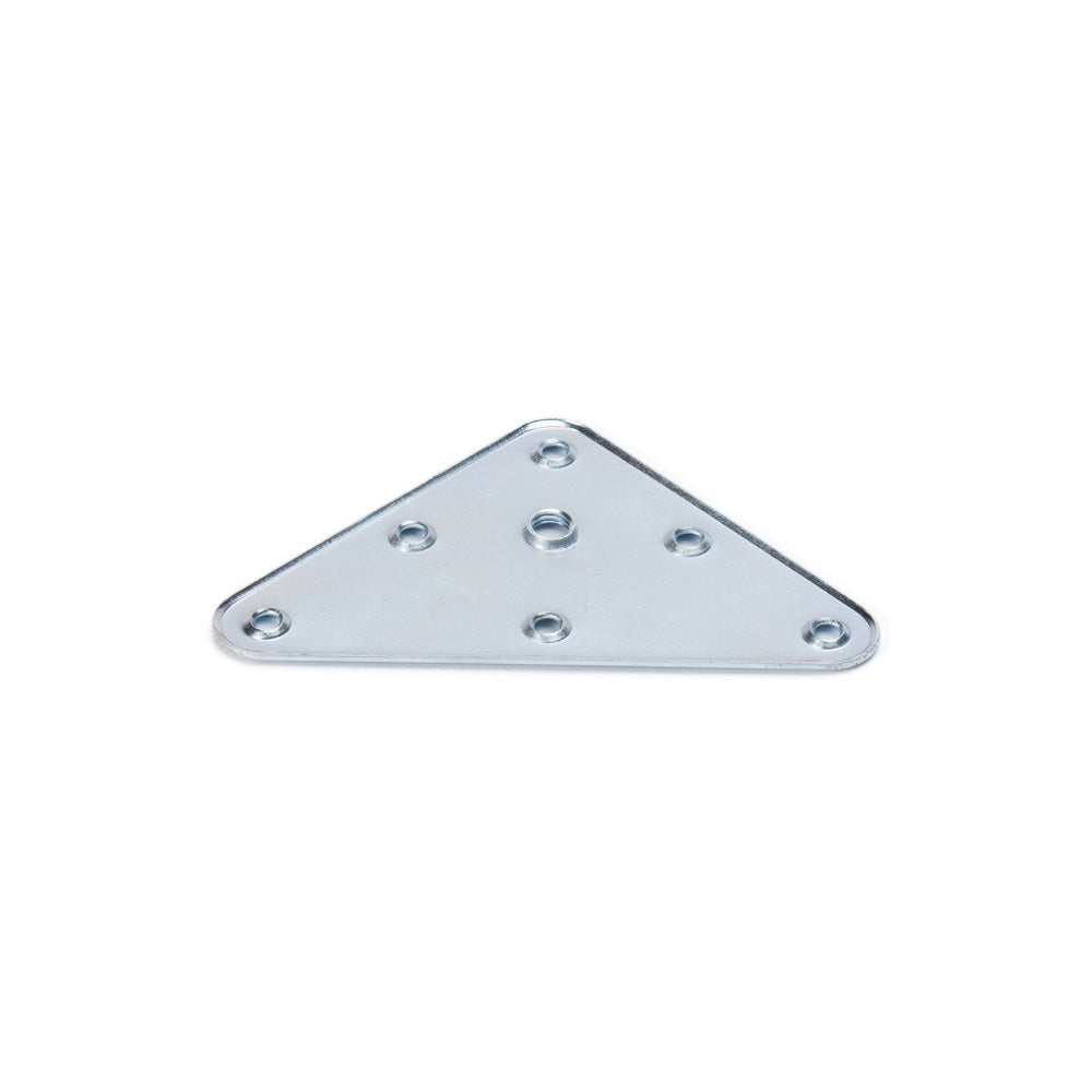 M8 Corner Flat Bracket Brace Plate 90mm x 90mm (set of 4)