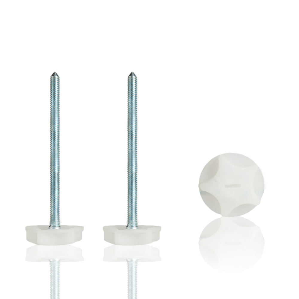 M8 Bed Bolts for Headboards - 110mm Long (Pair)