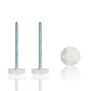 M8 Bed Bolts for Headboards - 110mm Long (Pair)