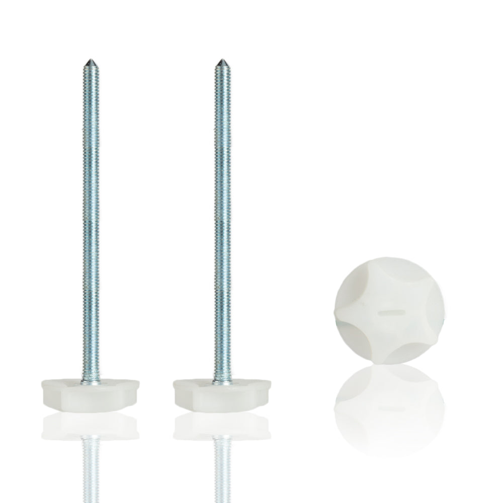 M8 Bed Bolts for Headboards - 150mm Long (Pair)