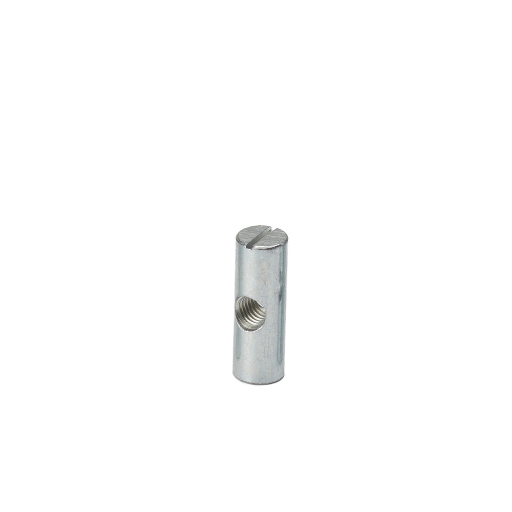 M8 x 30mm x Ø12mm Cross Dowel/ Barrel Nut - Centre Threaded