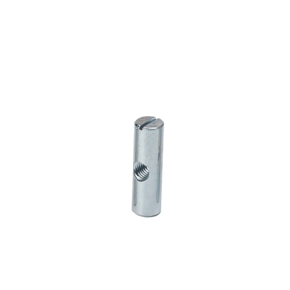 M8 x 35mm x Ø12mm Cross Dowel/ Barrel Nut - Centre Threaded