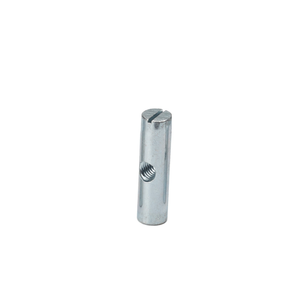 M8 x 40mm x Ø12mm Cross Dowel/ Barrel Nut - Centre Threaded