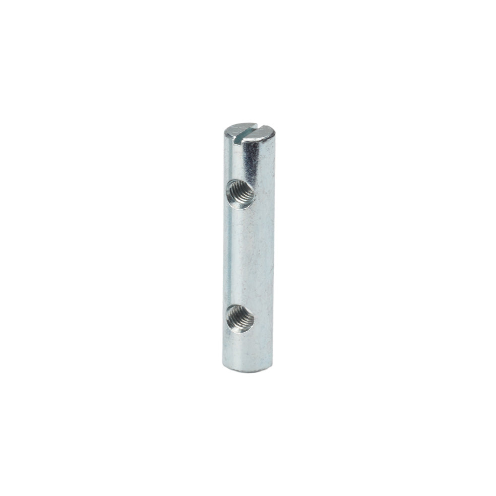 M8 x 60mm x Ø12mm Cross Dowel/ Barrel Nut - Twin Hole