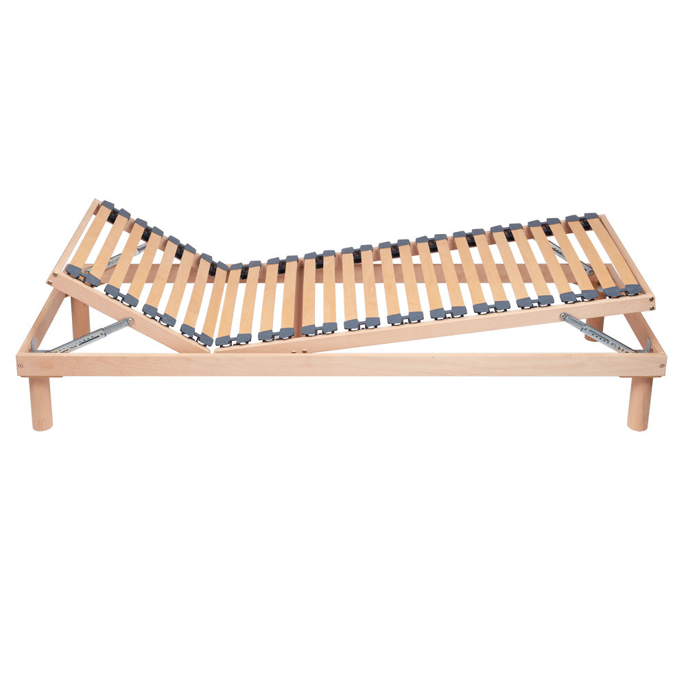 Manual Tilting Adjustable Floor Standing Premium Second-Generation Single Row Slatted Bed Base