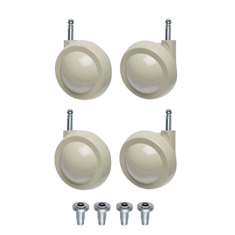 Pebble Metal Shepherd Castors - Thorn Pin