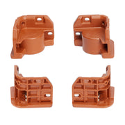Plastic Internal Corner Support Bed Brackets M8