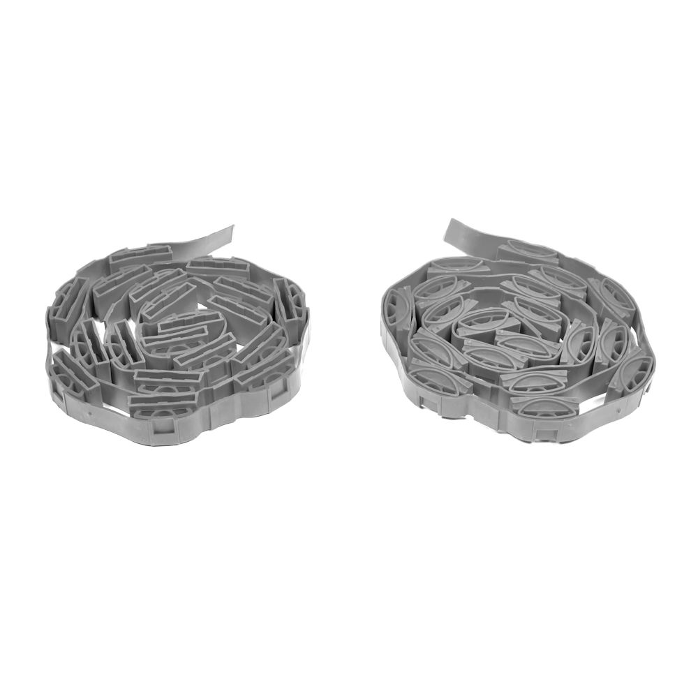 Premium Rubber Roll-out (with Suspension) Sprung Bed Slat Double Row Kit