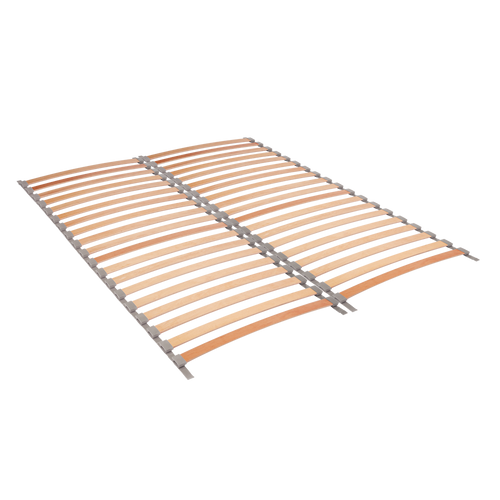 Premium Rubber Roll-out (with Suspension) Sprung Bed Slat Double Row Kit