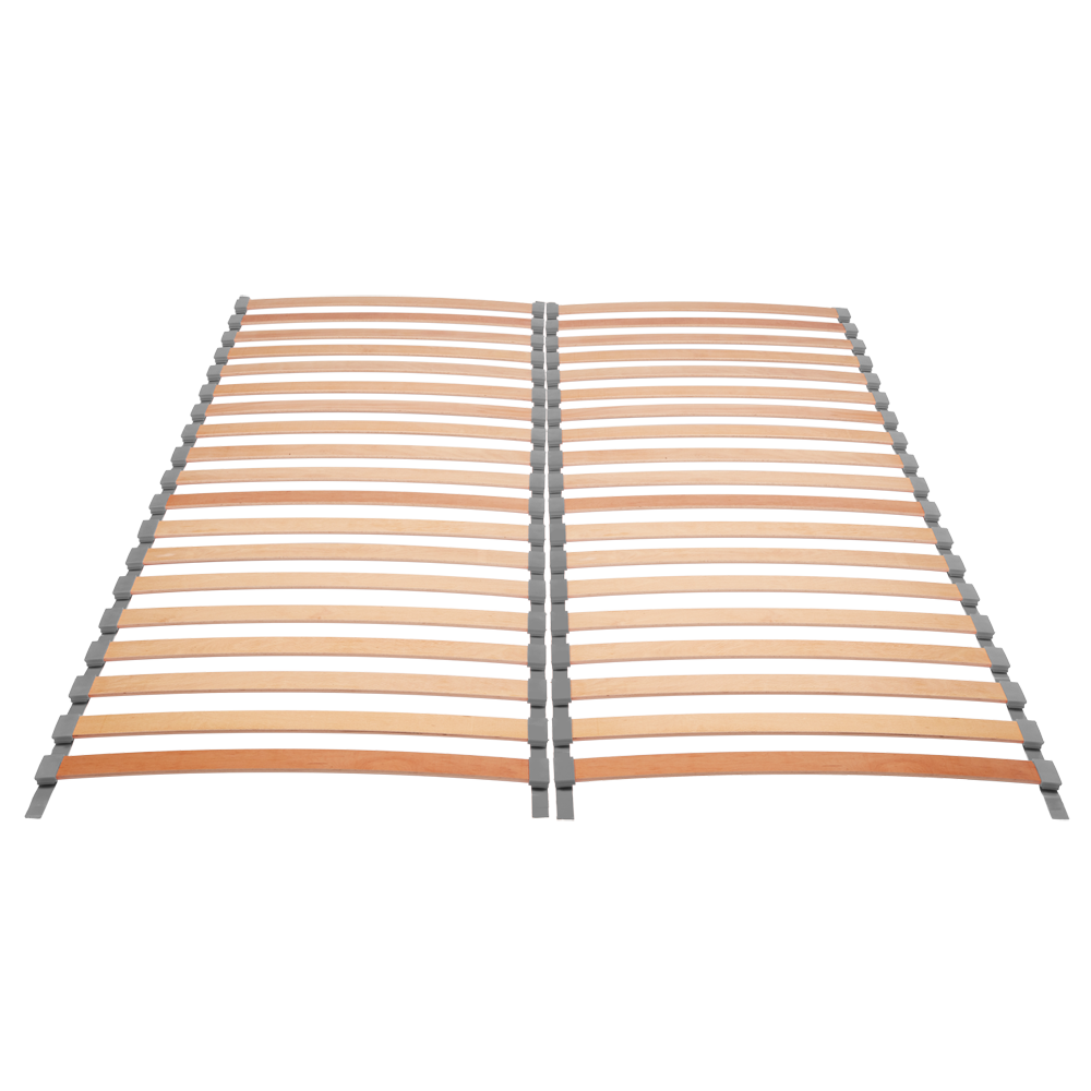 Premium Rubber Roll-out (with Suspension) Sprung Bed Slat Double Row Kit