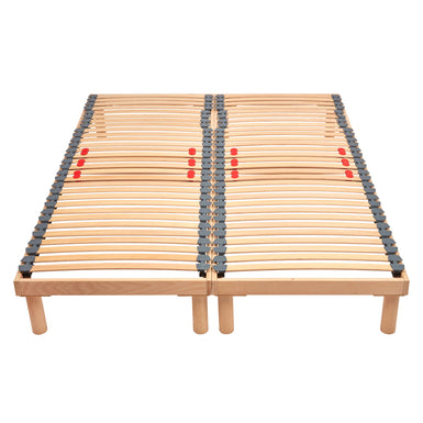 Premium Second-Generation | Floor-Standing Slatted Bed Base | Dual Row
