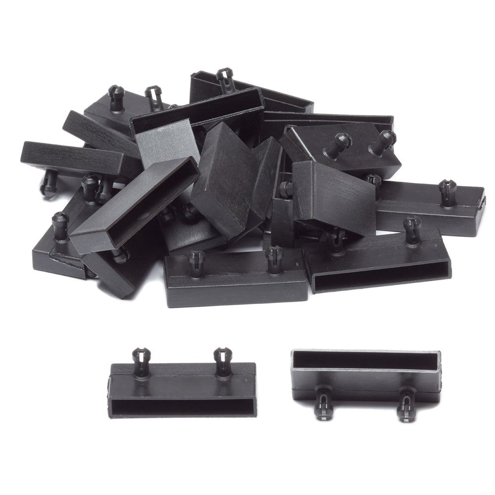 63mm x 8mm Sprung Bed Slat Holder For Side Rails | 2 Prongs (38mm Prong Centres)